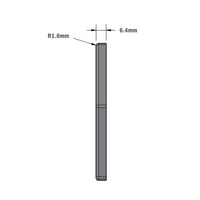 41-154-1ESD MODULAR SOLUTIONS TIE PLATE 135MM X 135MM<BR>ANGLED WITH ESD HARDWARE CONNECT PROFILE AT RIGHT ANGLE